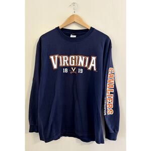 Vintage y2k University of Virginia UVA Cavaliers Long-sleeve T-shirt Men's Large